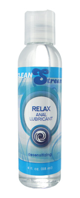 CleanStream Relax Desensitizing Anal Lube - 4oz 